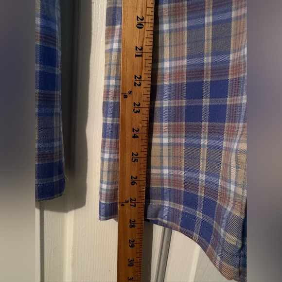 NWT URBAN OUTFITTERS 2 Isabella Printed Flare Pant Blue Multi Slim Fit 60’s 70’s - Picture 12 of 16